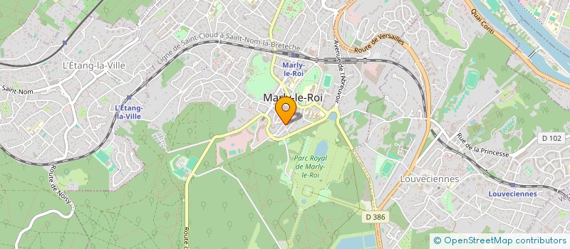 localisation de l'entreprise ATAB  MARLY-LE-ROI