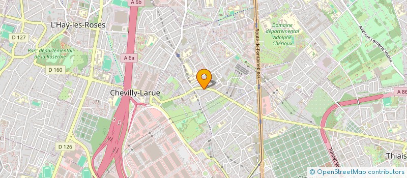 localisation de l'entreprise ATAB SOLUTIONS  CHEVILLY-LARUE