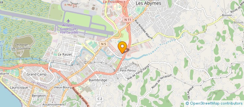 localisation de l'entreprise ATAC à LES ABYMES