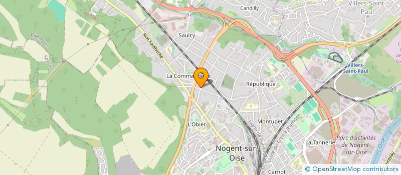 localisation de l'entreprise ATAC INVEST  NOGENT-SUR-OISE