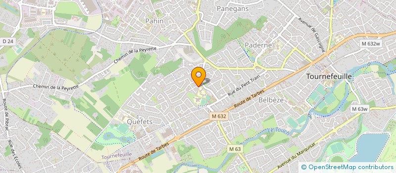 localisation de l'entreprise ATAD - BAYANAT CONSULTING  TOURNEFEUILLE