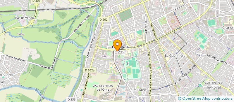 localisation de l'entreprise ATADEM à CAEN