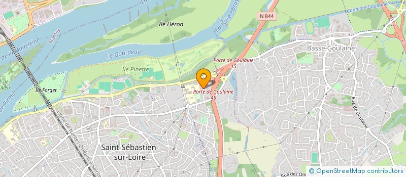 localisation de l'entreprise ATAE à SAINT-SEBASTIEN-SUR-LOIRE