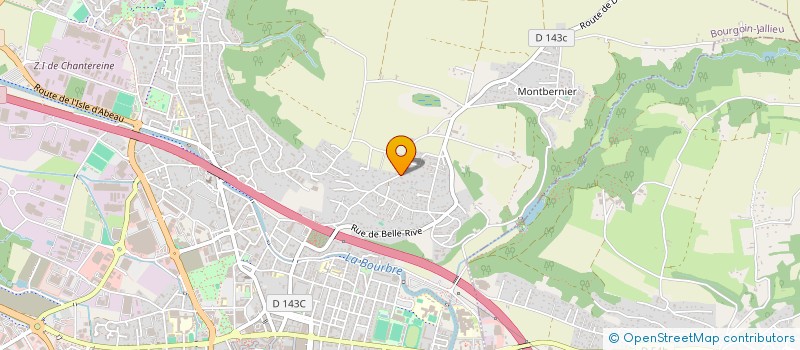 localisation de l'entreprise ATAHUALPA  BOURGOIN-JALLIEU