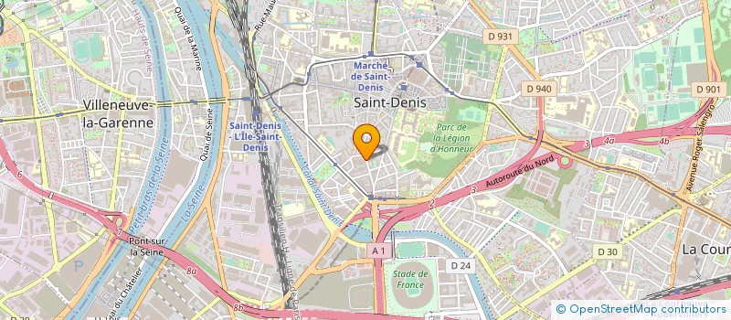 localisation de l'entreprise ATAK à SAINT-DENIS
