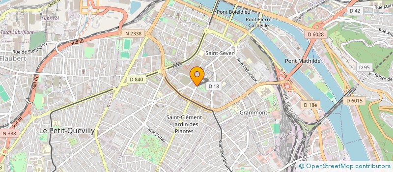 localisation de l'entreprise ATAK à ROUEN