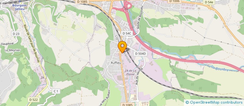 localisation de l'entreprise ATAK FRERES  NIVOLAS-VERMELLE