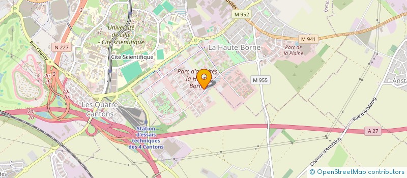 localisation de l'entreprise ATAKAMA INVEST 2 à SAINGHIN-EN-MELANTOIS