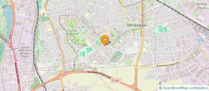 localisation de l'entreprise ATAKOR  VENISSIEUX