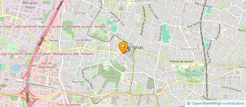 localisation de l'entreprise ATAL SERVICES  MERIGNAC