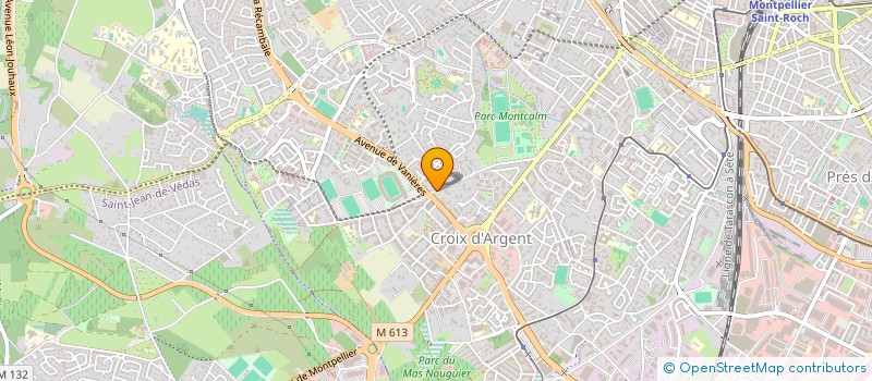 localisation de l'entreprise ATALANTE  MONTPELLIER