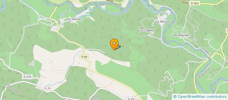 localisation de l'entreprise ATALANTE  LE THORONET