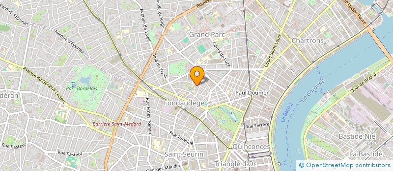 localisation de l'entreprise ATALANTE CONSEIL  BORDEAUX