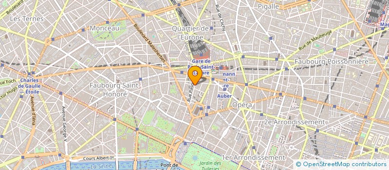 localisation de l'entreprise ATALANTE FINANCES  PARIS