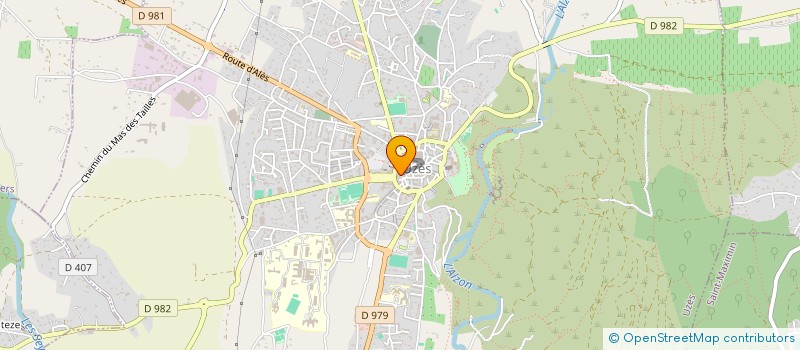 localisation de l'entreprise ATALAYA HOLDING  UZES