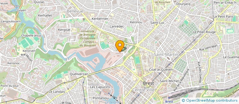 localisation de l'entreprise ATALENT CONSEIL à BREST