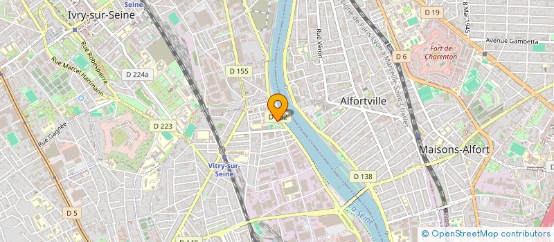 localisation de l'entreprise ATALIAN 3D à VITRY-SUR-SEINE