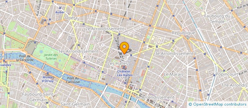 localisation de l'entreprise ATALIS  PARIS