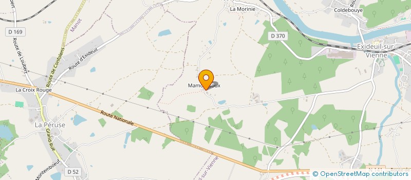 localisation de l'entreprise ATALOGIC à EXIDEUIL-SUR-VIENNE