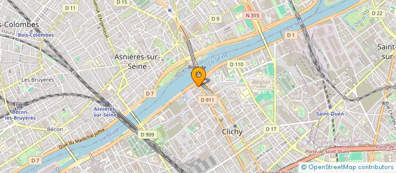 localisation de l'entreprise ATAMOC à CLICHY