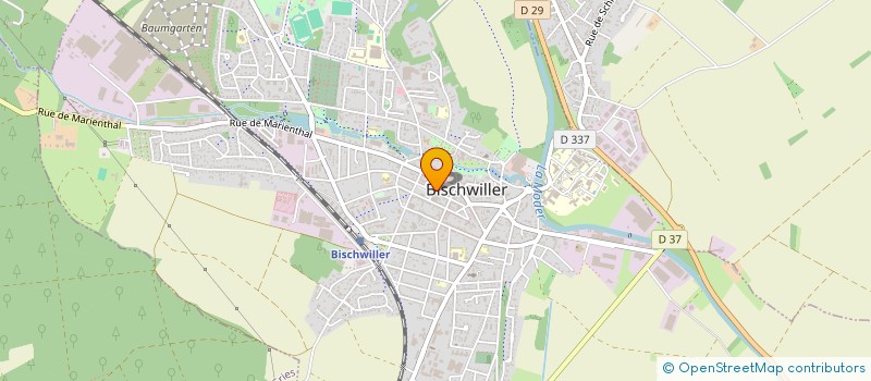 localisation de l'entreprise ATANN à BISCHWILLER