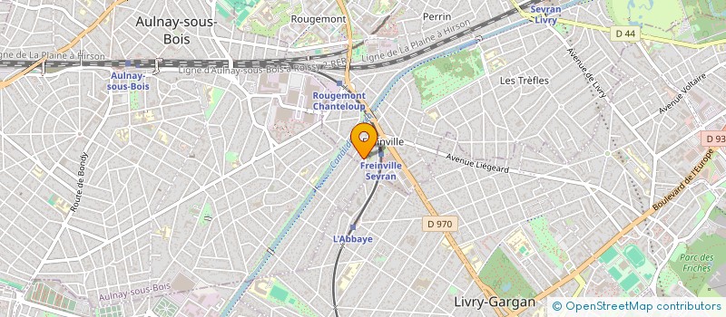 localisation de l'entreprise ATANOU à SEVRAN