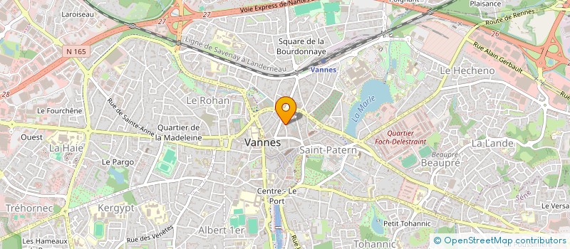 localisation de l'entreprise ATAO à VANNES
