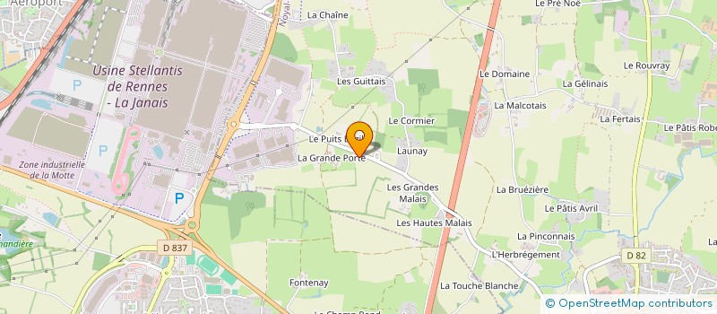 localisation de l'entreprise ATAO  NOYAL-CHATILLON-SUR-SEICHE