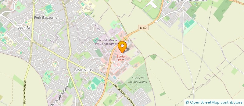 localisation de l'entreprise ATAO à BEAURAINS
