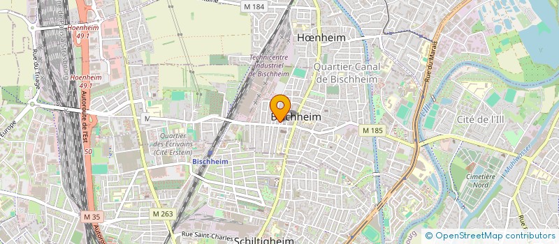 localisation de l'entreprise ATAR GESTION IMMOBILIERE  BISCHHEIM