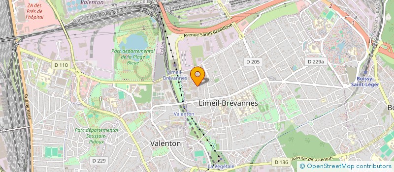 localisation de l'entreprise ATAR IT CONSULTING & PARTNERS  LIMEIL-BREVANNES