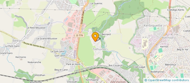 localisation de l'entreprise ATARA PATRIMOINE à VANNES