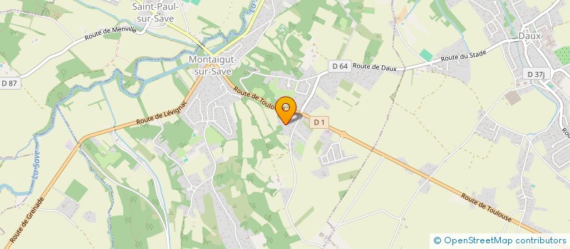 localisation de l'entreprise ATARAXIA  MONTAIGUT-SUR-SAVE