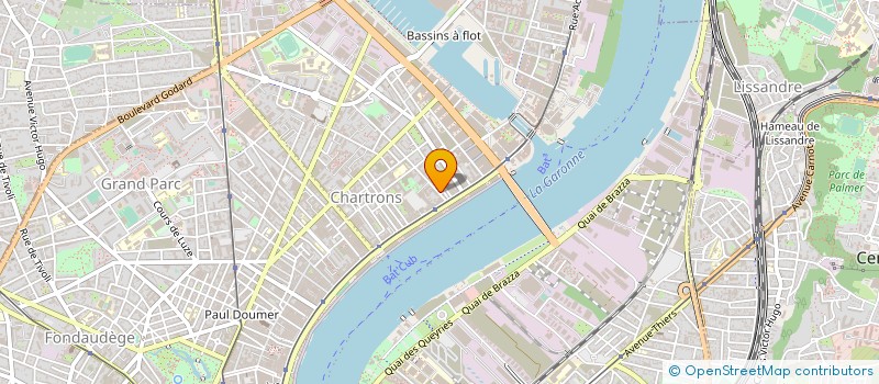 localisation de l'entreprise ATARAXIA CONSULTING à BORDEAUX