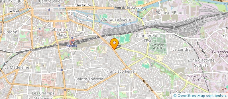 localisation de l'entreprise ATARAXIA PRODUCTIONS à RENNES