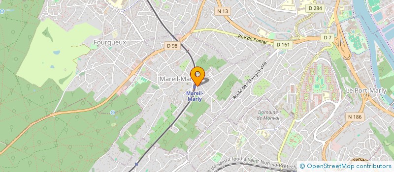 localisation de l'entreprise ATARAXIE à MAREIL-MARLY