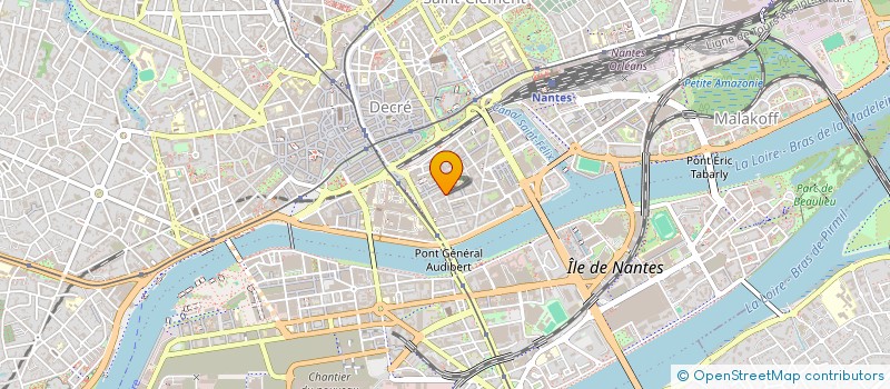 localisation de l'entreprise ATARAXIE VISION à NANTES