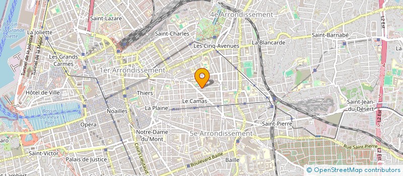 localisation de l'entreprise ATARH  MARSEILLE