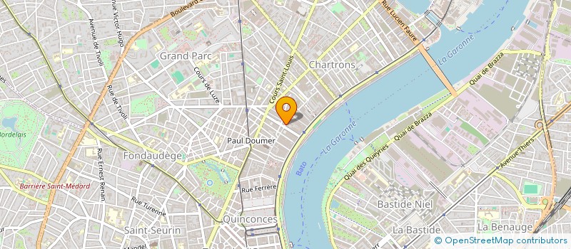 localisation de l'entreprise ATASFONDI  BORDEAUX