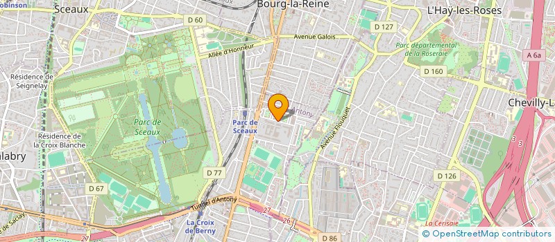 localisation de l'entreprise ATASSI à ANTONY