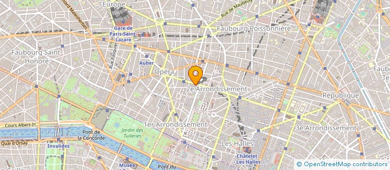 localisation de l'entreprise ATASTA NET SAS à PARIS