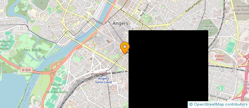 localisation de l'entreprise ATAV VAL DE LOIRE à ANGERS