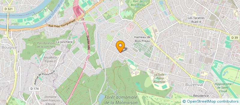 localisation de l'entreprise ATAZ à RUEIL-MALMAISON