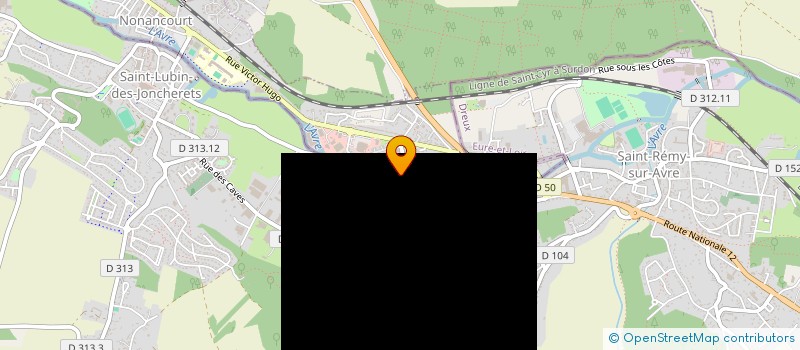 localisation de l'entreprise ATB 27 à NONANCOURT