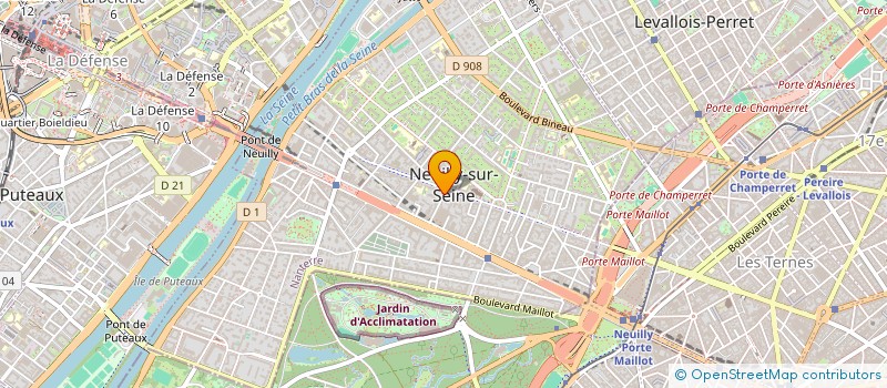 localisation de l'entreprise ATB à NEUILLY-SUR-SEINE