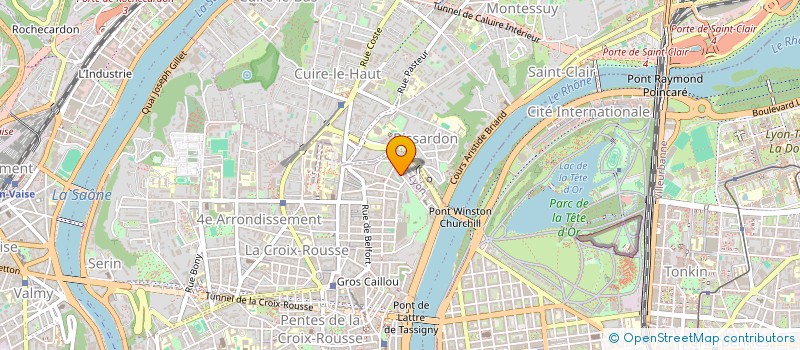 localisation de l'entreprise ATB à LYON
