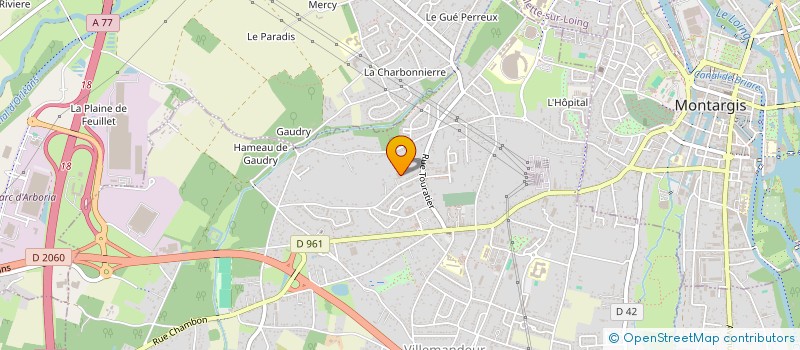 localisation de l'entreprise ATB CONSTRUCTION à VILLEMANDEUR