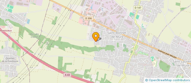 localisation de l'entreprise ATB INVESTISSEMENTS  SAINT-BONNET-DE-MURE