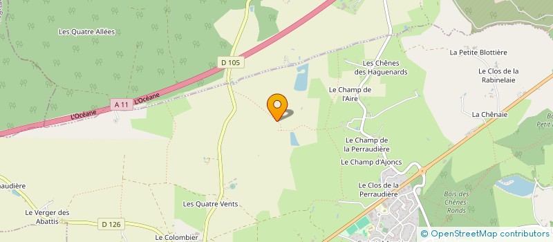 localisation de l'entreprise ATB-MAITRISE D'OEUVRE  SAINT-MARTIN-DU-FOUILLOUX