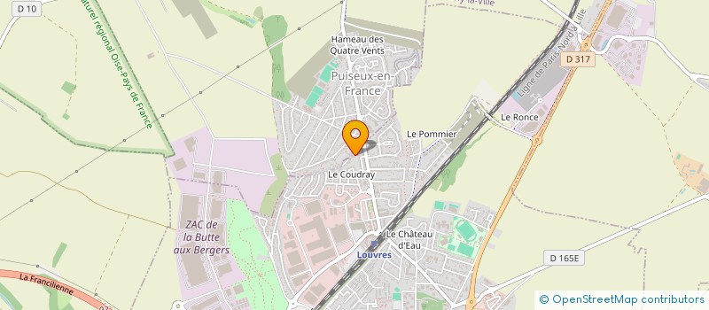 localisation de l'entreprise ATB MARTINS  LOUVRES